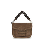 Pierre Hardy Brown Goatskin Shoulder Bag - Eljoys Fashion 