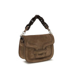 Pierre Hardy Brown Goatskin Shoulder Bag - Eljoys Fashion 