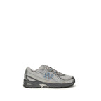 New Balance Gray Fabric Athletic Sneakers