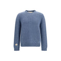 Valentino Garavani Blue Wool Oves Aries Sweatshirt