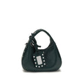 Ganni Bicolor Recycled Leather Shoulder Bag
