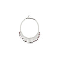Alessandra Rich Silver Metal Necklace