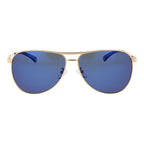 Polaroid Gold Stainless Steel Sunglasses