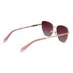 Polaroid Gold Metal Sunglasses