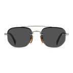 David Beckham Silver Metal Sunglasses