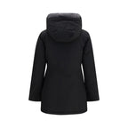Woolrich Black Cotton Parka