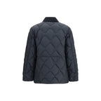 Woolrich Gray Polyester Shell Jacket
