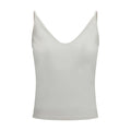 Tom Ford White Silk Tank Tops