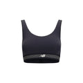 New Balance Black Polyester Sport Bra