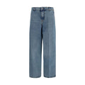 Ami Paris Blue Cotton Jeans Denim
