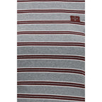 Ganni Gray Cotton Long Sleeve T-Shirt