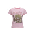 Ganni Multicolor Cotton T-Shirt - Eljoys Fashion 