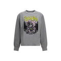 Ganni Gray Cotton Sweatshirt