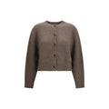 Loulou De Saison Brown Wool Oves Aries Cardigan