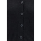Loulou De Saison Black Wool Oves Aries Cardigan