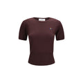 Vivienne Westwood Purple Wool Oves Aries T-Shirt
