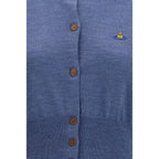 Vivienne Westwood Blue Silk Cardigan
