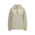 Malo Beige Cashmere Sweatshirt