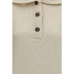 Malo Beige Cashmere Sweatshirt