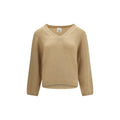 Allude Beige Cashmere Sweater