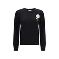 Ganni Black Wool Oves Aries Sweatshirt