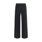 Avenue Montaigne Gray Cotton Casual Pants