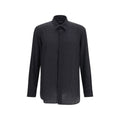 Tom Ford Black Silk Pattern Shirt
