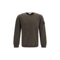 Stone Island Brown Cotton Sweatshirt