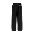 Magliano Black Cotton Casual Pants