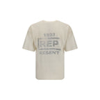 Represent Beige Cotton T-Shirt