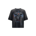 Represent Black Cotton T-Shirt