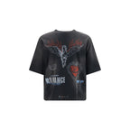 Represent Black Cotton T-Shirt