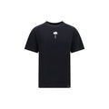 Palm Angels Black Cotton T-Shirt
