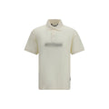 Palm Angels Beige Cotton Polo Shirt