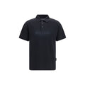 Palm Angels Black Cotton Polo Shirt