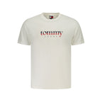 Tommy Hilfiger White Cotton Men's T-Shirt