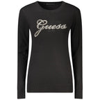 Guess Jeans Black Viscose Sweatshirt