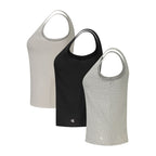 Calvin Klein Black Cotton Tank Tops