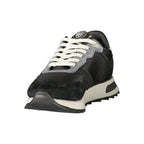 Blauer Black Polyester Athletic Sneakers
