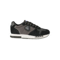 Blauer Black Polyester Athletic Sneakers