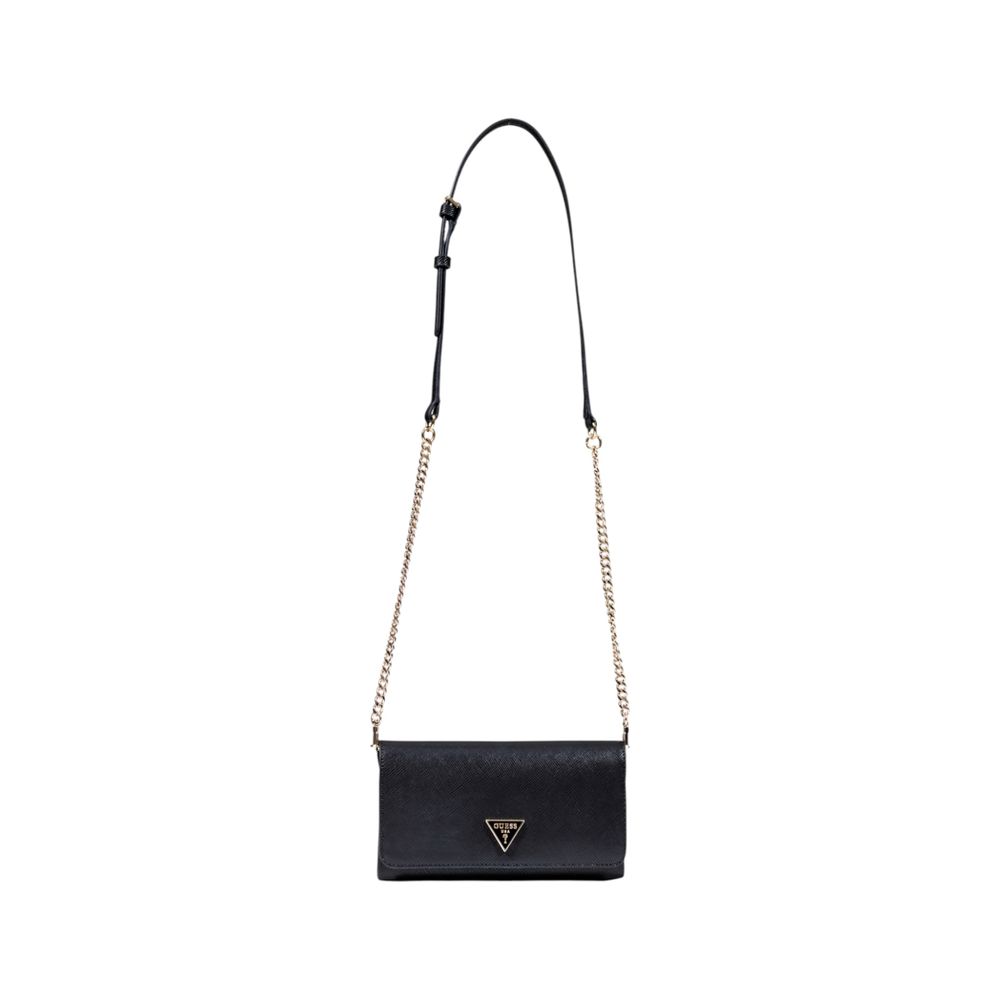 Guess Black Polyethylene Clutch Bag