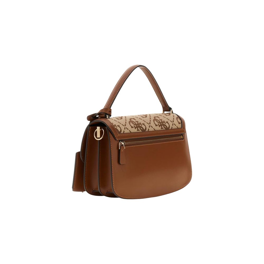 Guess White Polyester Handbag