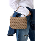 Guess White Polyester Handbag