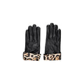 Pieces Black Leather Gloves