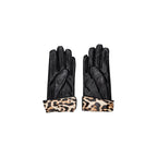 Pieces Black Leather Gloves