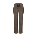 Street One Brown Polyester Casual Pants