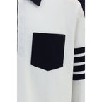 Thom Browne Multicolor Cotton Polo Shirt