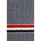 Thom Browne Gray Wool Oves Aries Sleeveles Sweater