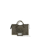 Balenciaga Bicolor Lamb Ovis Aries Shoulder Bag