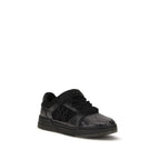 Amiri Black Calf Leather Bos Taurus Athletic Sneakers